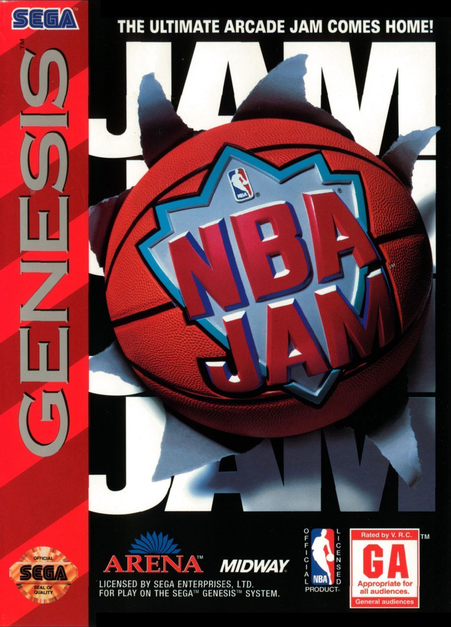 NBA Live 96 (France) Game Cover